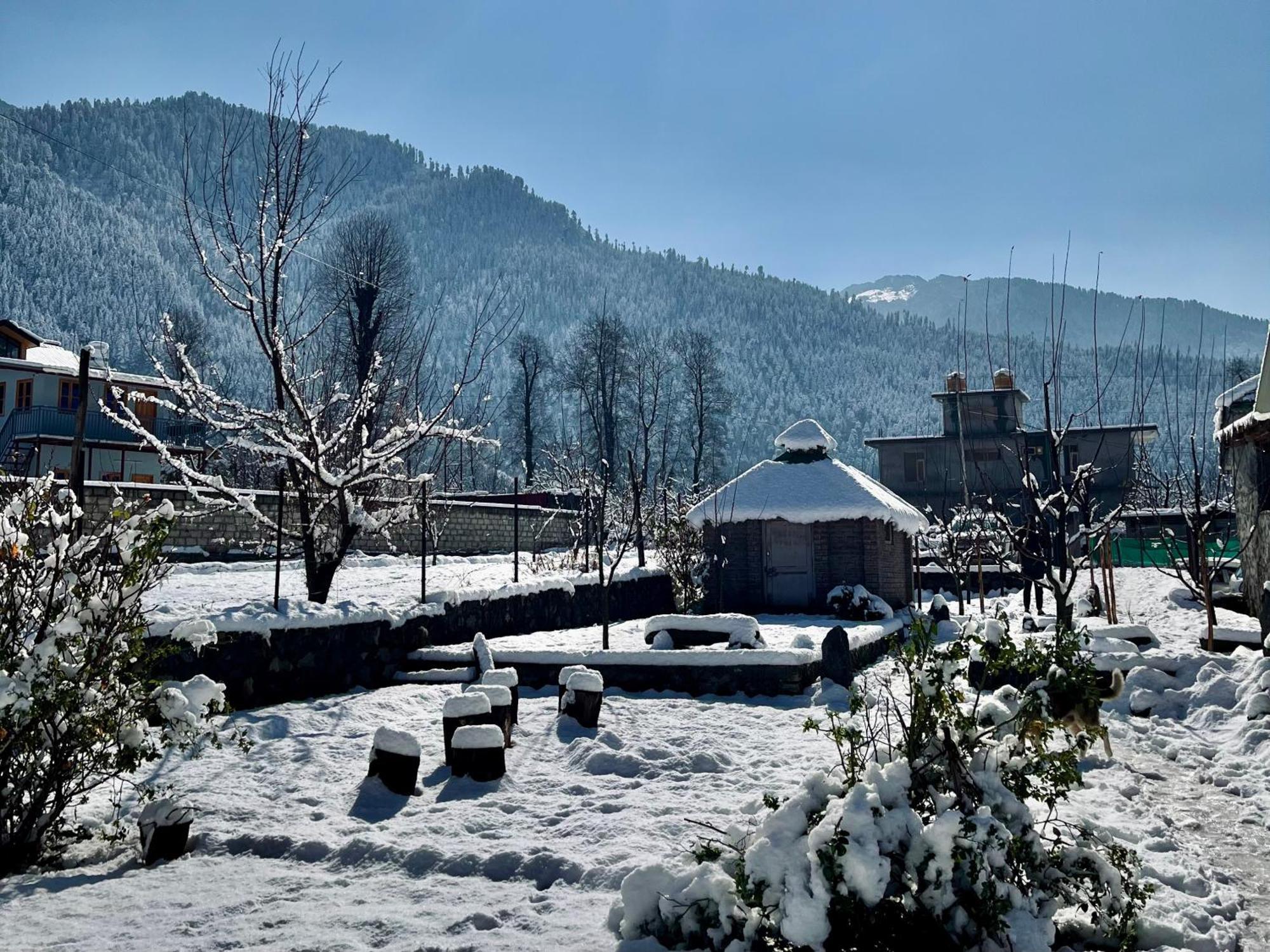 Fluestern Hostel And Cafe Nagar  Dış mekan fotoğraf